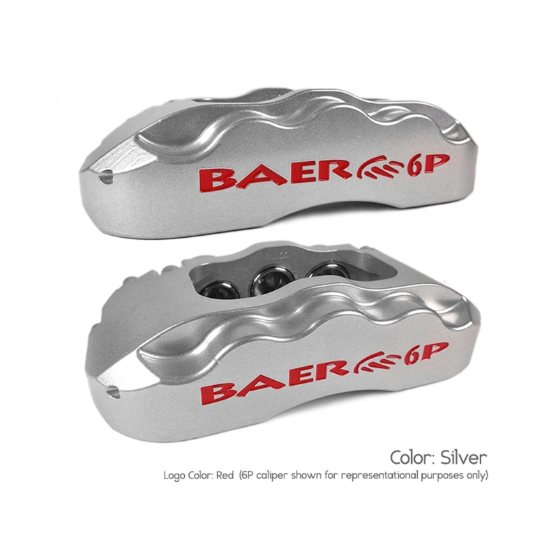 Jeep Wrangler JK Brake Kit - Rear - Baer Brakes - Pro+ SDZ - Silver - `07-`17